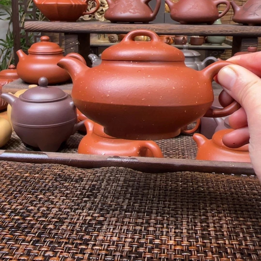 茶壶紫砂宜兴原矿紫砂手工制210