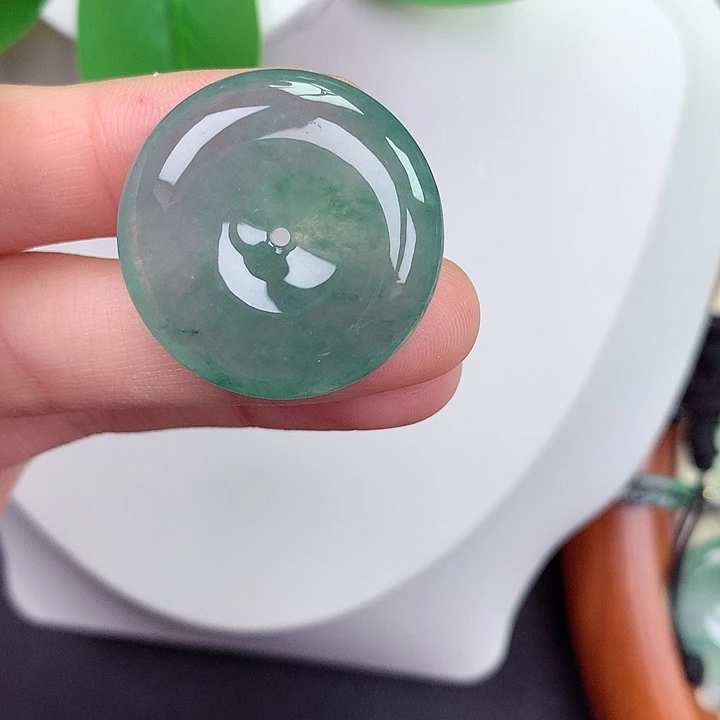 颈饰未镶嵌翡翠52号27.2-6.2mm