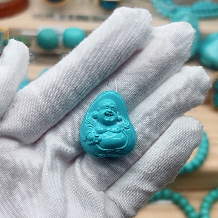 绿松石未镶嵌珠宝奇石