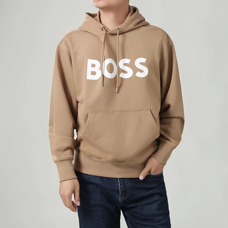 Hugo Boss 男士black系列环保面料连帽卫衣50496661