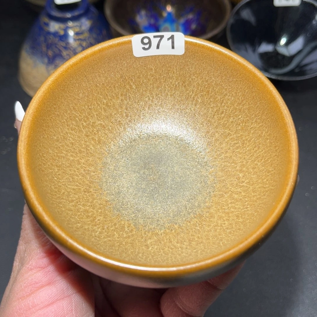 茶盏971 建盏单盏太好看了吧……