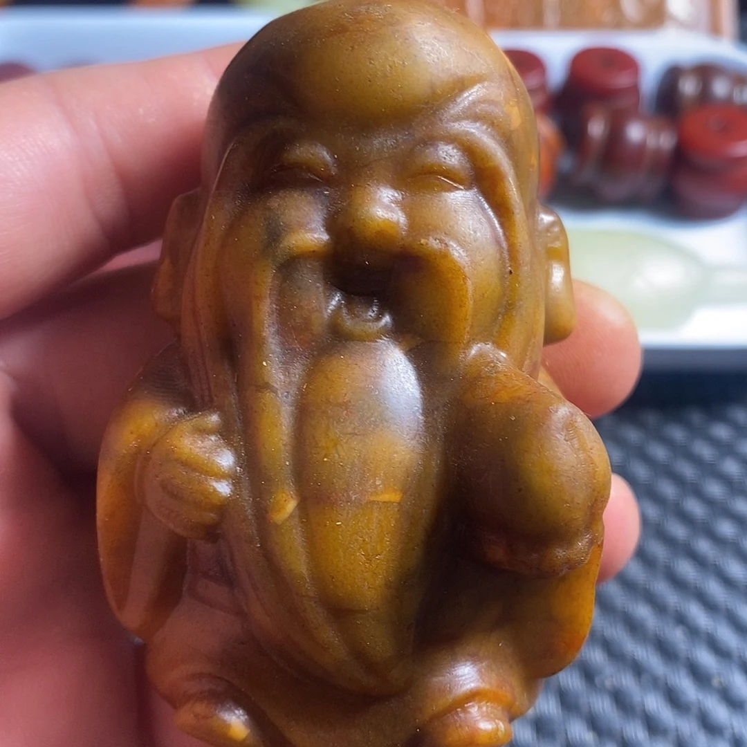 蛇纹石玉合金颈饰