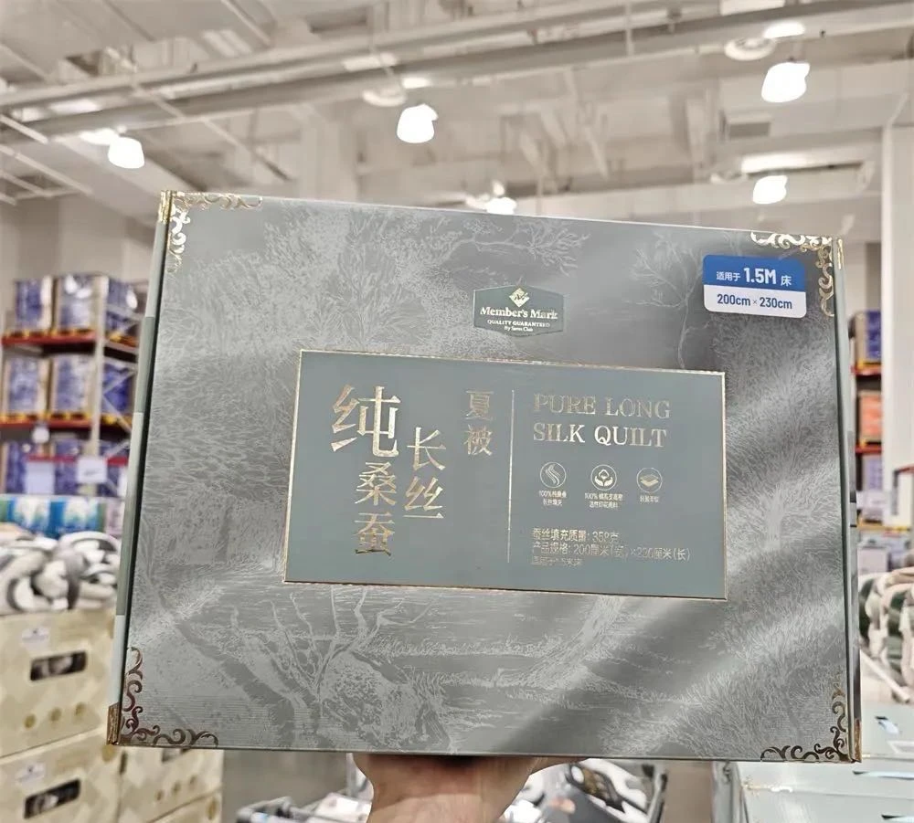 纯桑蚕长丝夏凉被