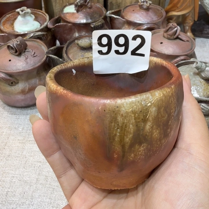 陶盘精品柴烧福利放漏