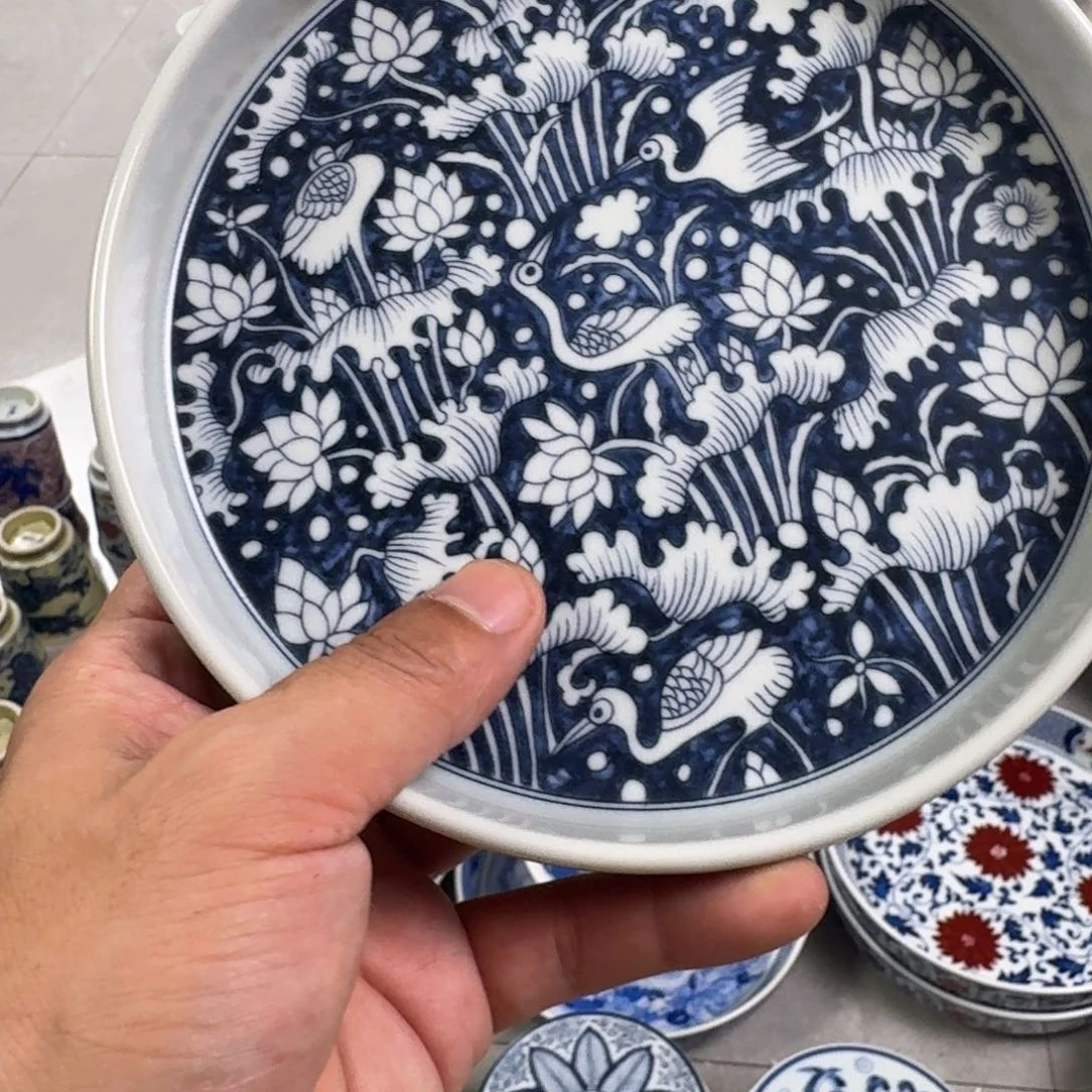 杯青花一路连科大壶承