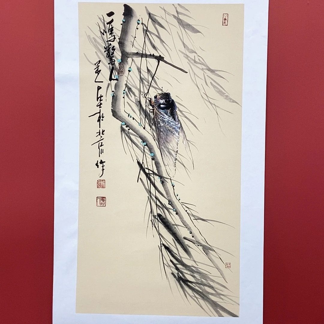 国画柳平三尺精品佳作