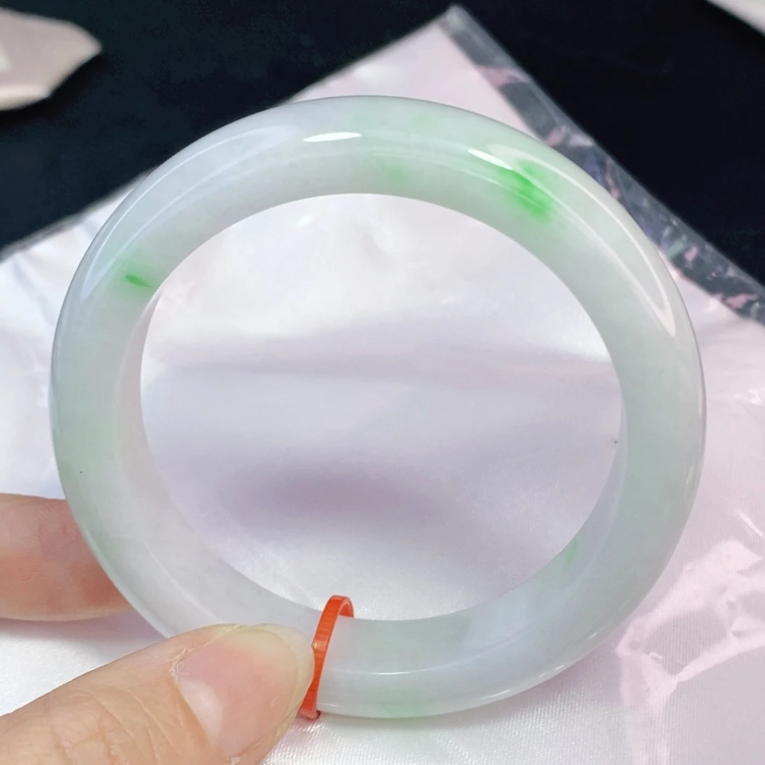 未镶嵌手镯翡翠蜜*55.3正圈