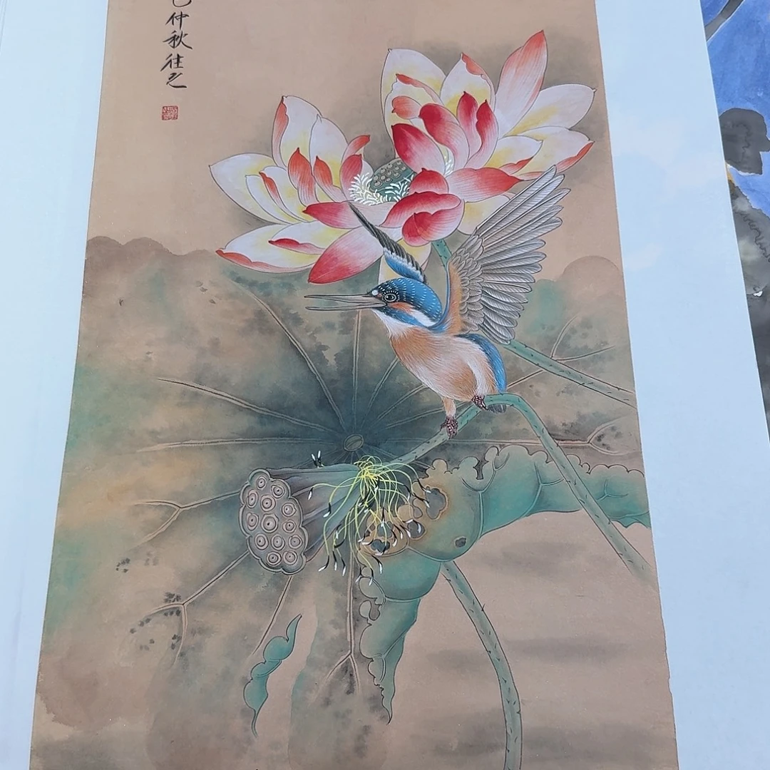 国画国画作品花鸟