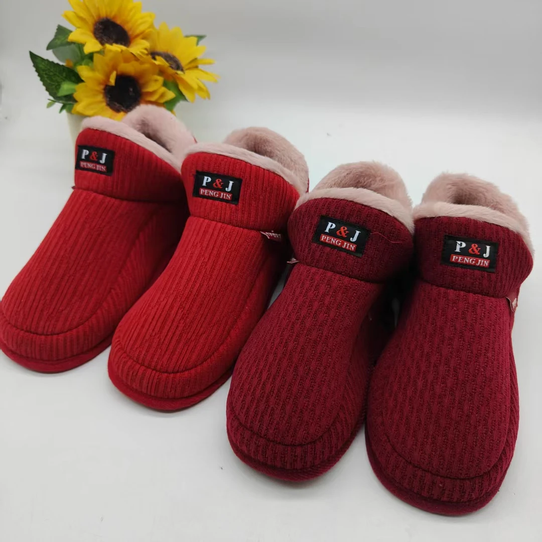 纯手工棉鞋高帮加厚保暖棉鞋女款防滑耐磨