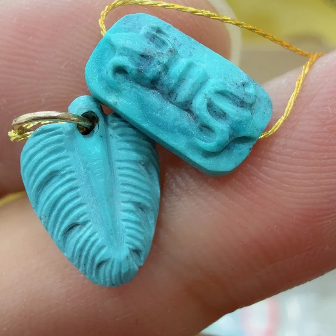 绿松石未镶嵌配饰