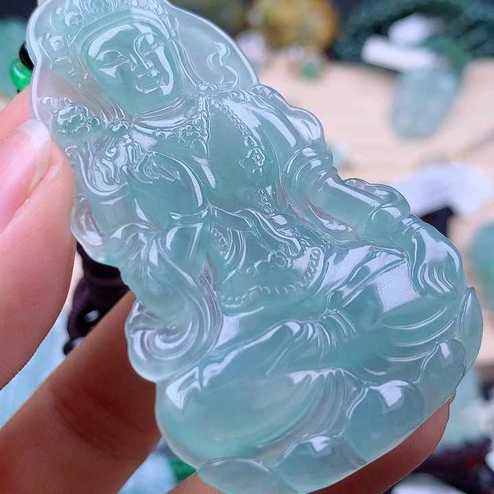 【闪购商品】翡翠颈饰未镶嵌翡翠吊坠