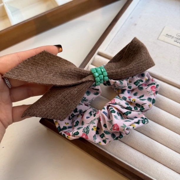 7726碎花韩系重工肠圈