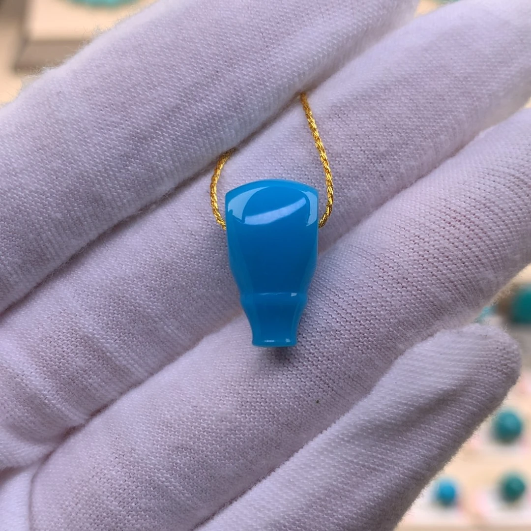 未镶嵌绿松石珠宝奇石9.5