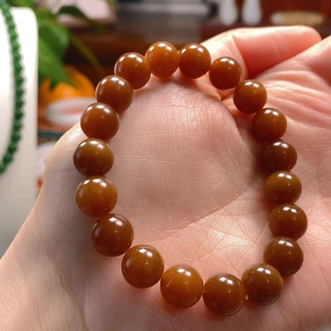 和田玉手串未镶嵌