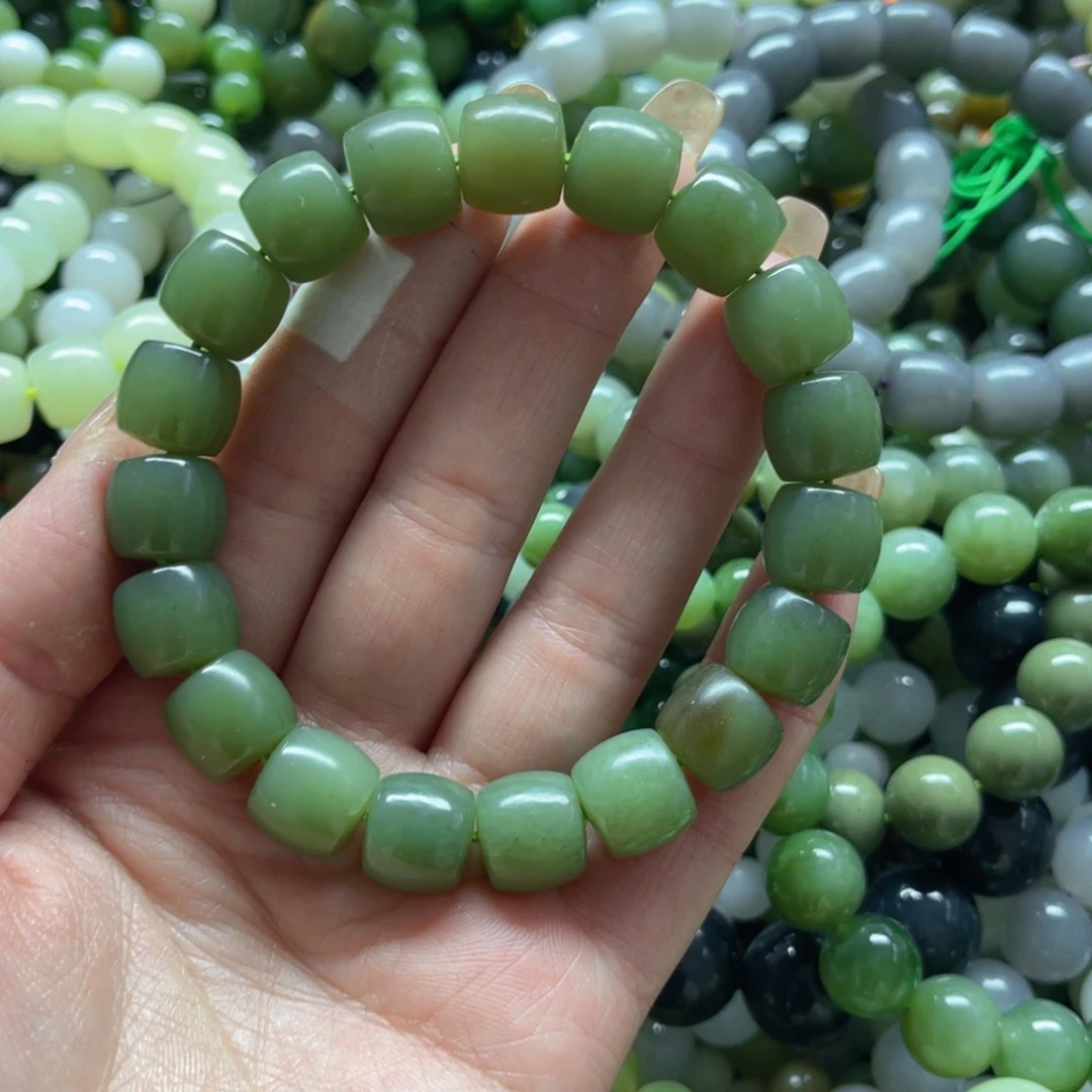 和田玉手链未镶嵌