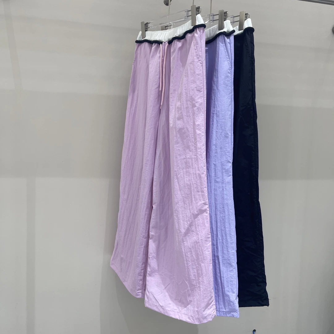 XIMTUU新款夏季常规阔腿裤休闲舒适宽松D2505189