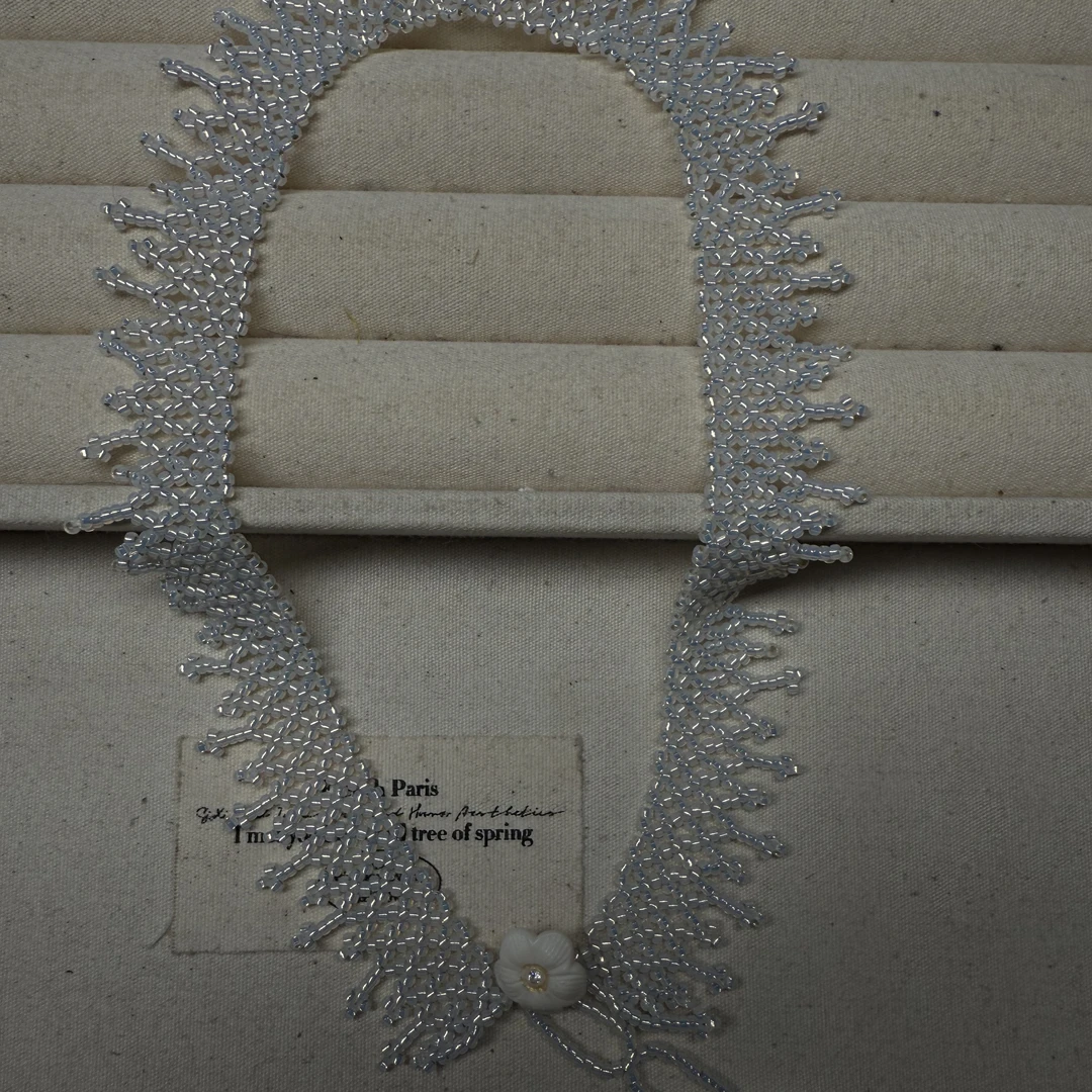 烟花，玻璃珠子手工饰品项链 无质量问题不退不换