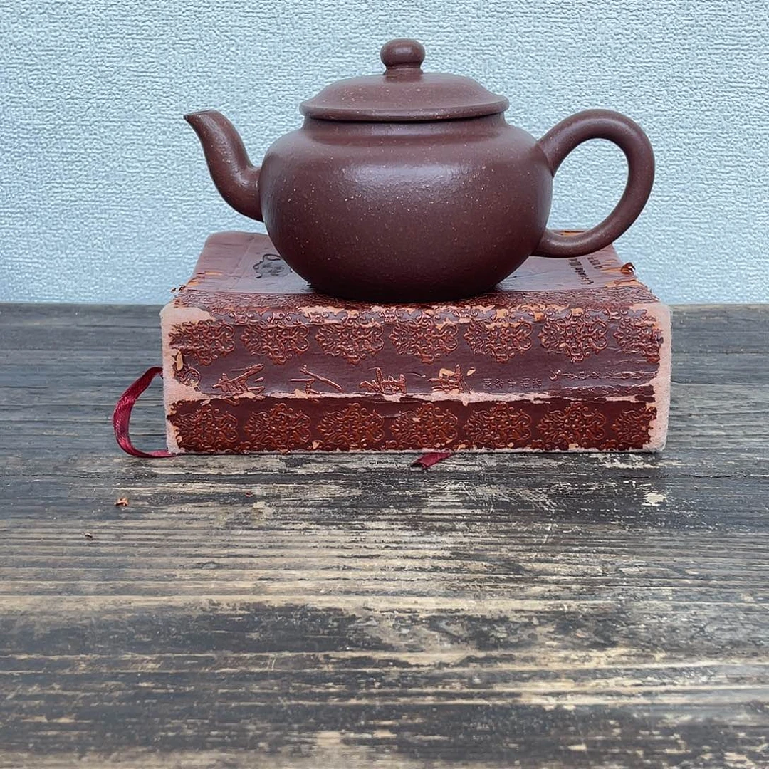 茶壶紫泥粗砂旭茂莲子