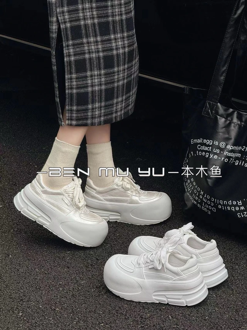 厚底低帮胶粘休闲板鞋网红时尚ins鞋子布鞋女鞋夏季韩版网面