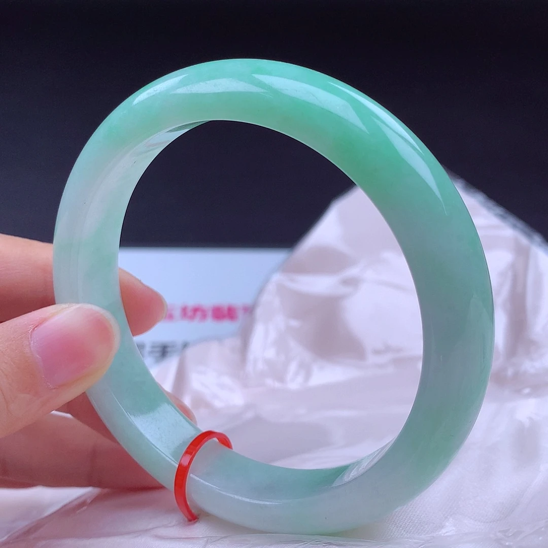 翡翠未镶嵌手镯手镯001833