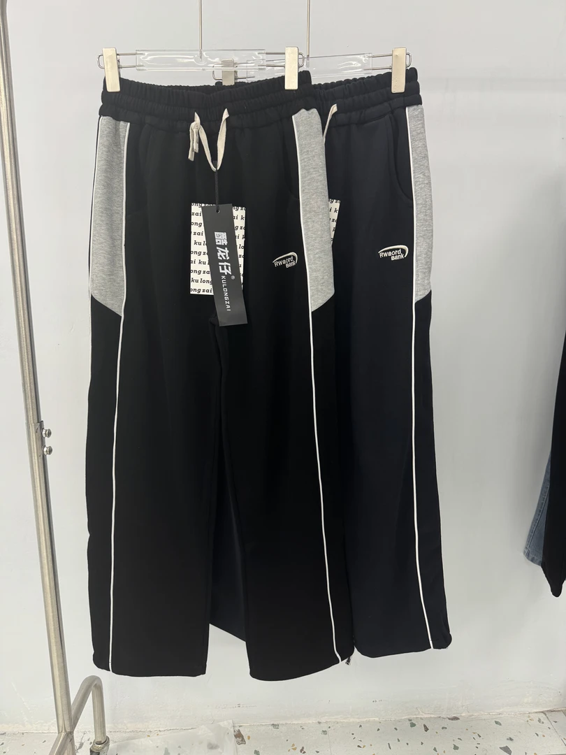【P615】青少年潮牌运动休闲裤