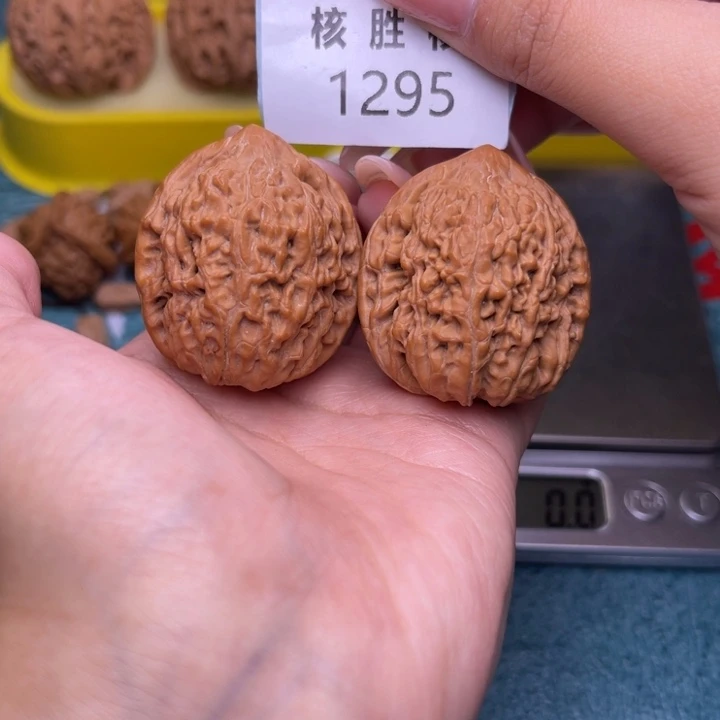 把件文玩核桃大蒜头35.1295