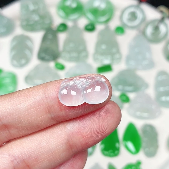 翡翠裸石缅甸天然A货翡翠