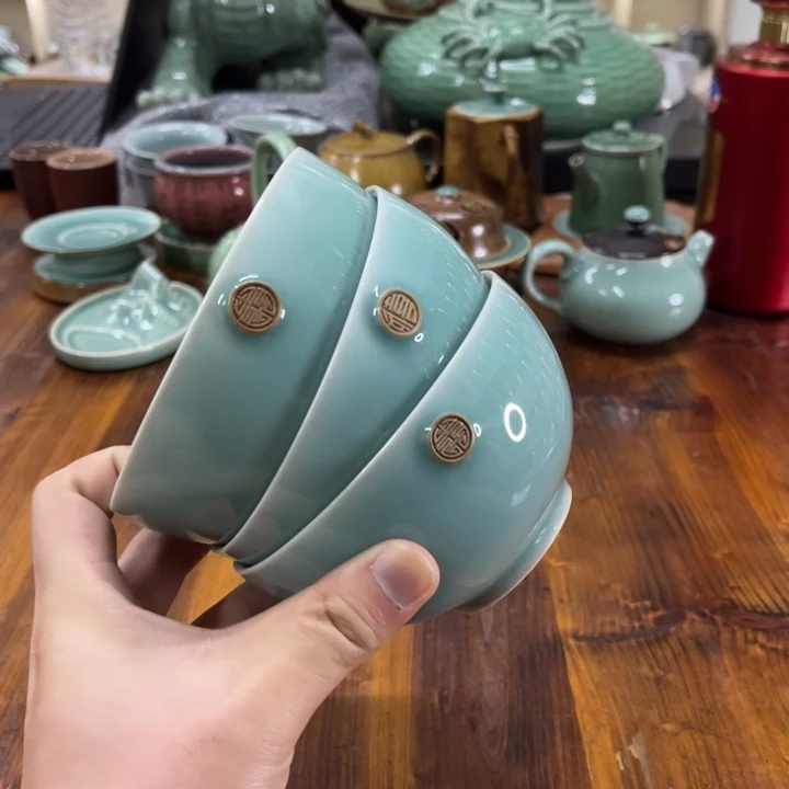 小仲青瓷茶器微瑕8576