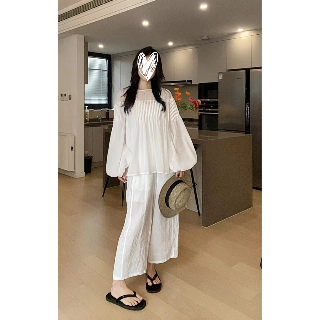 《初恋》2025年法式气质设计感氛围感防晒衬衫小众复古宽松休闲上衣