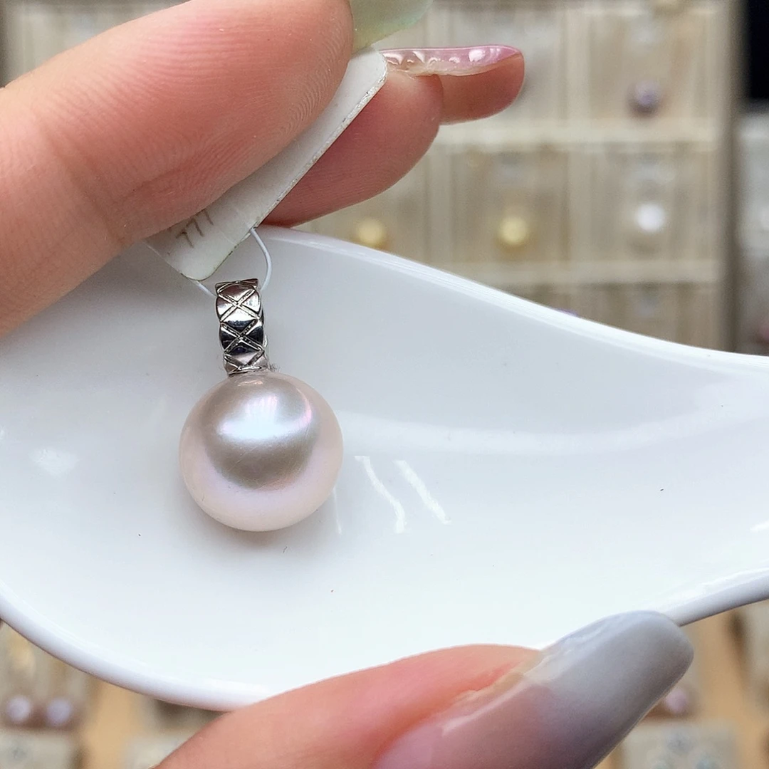 合金淡水珍珠颈饰