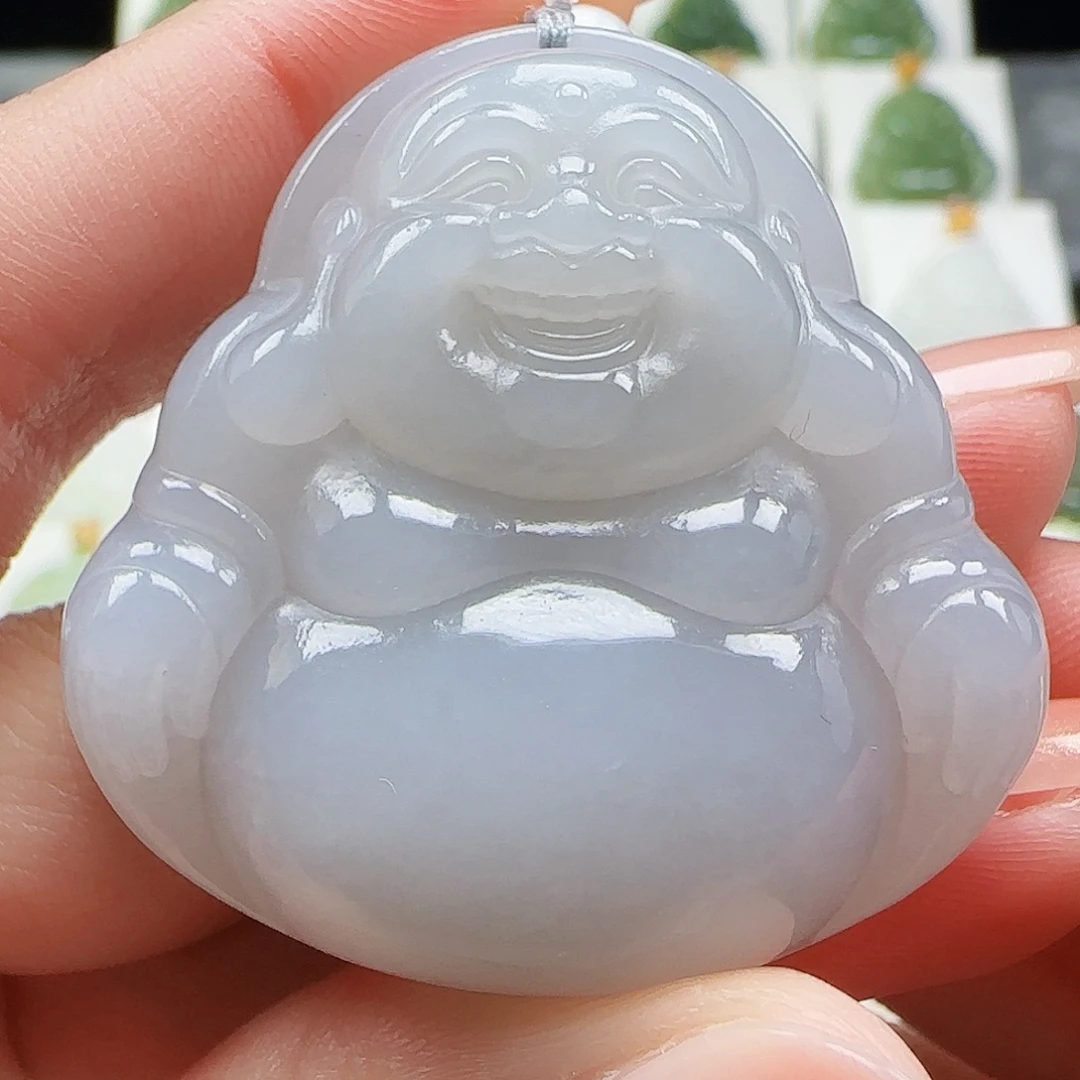 和田玉未镶嵌吊坠(赠链)