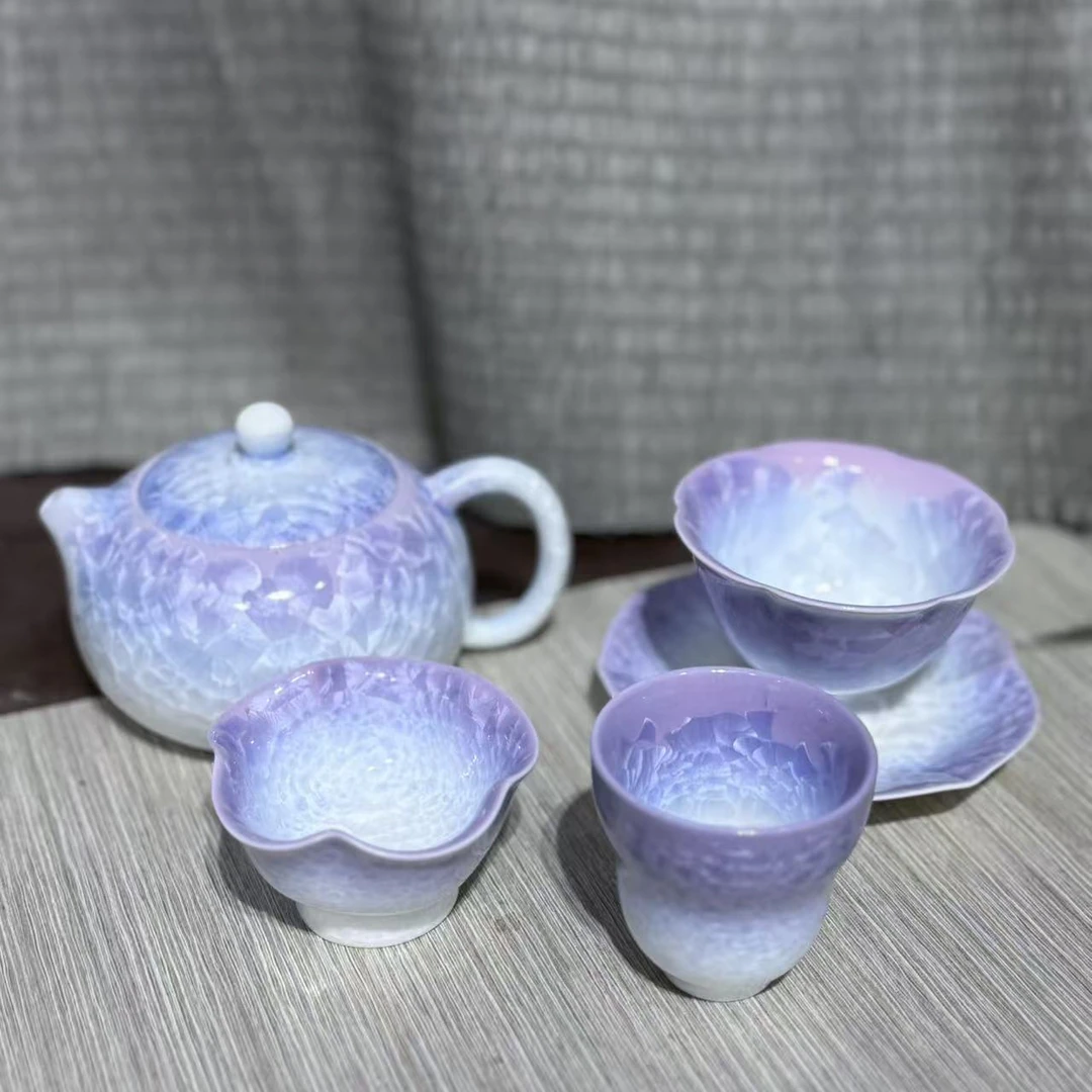 【中国邮政专属链接】窑变结晶釉茶具套组jw160