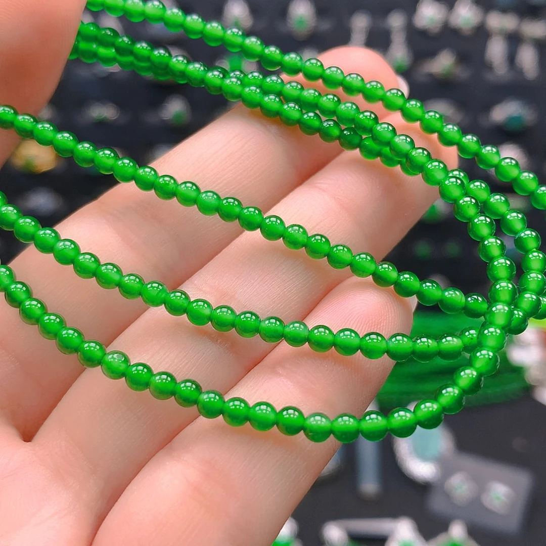 翡翠未镶嵌吊坠(不含链)项链3