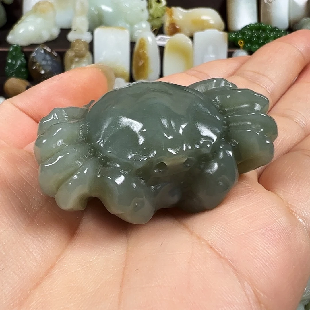 和田玉未镶嵌吊坠(不含链)