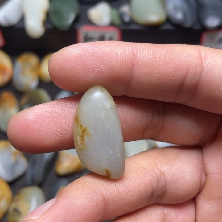 和田玉未镶嵌挂件5