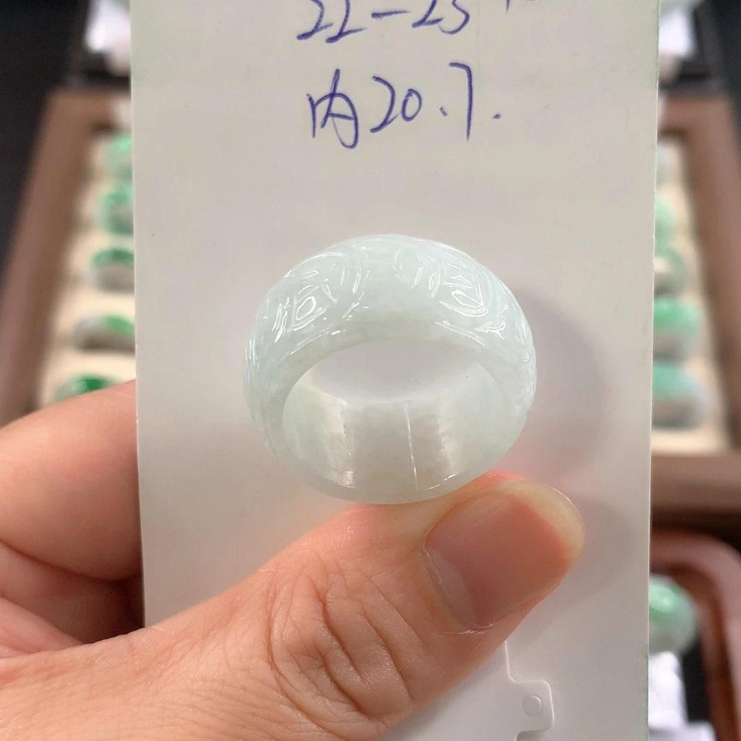【闪购商品】未镶嵌戒指翡翠2223圈