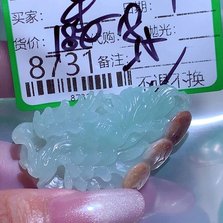 果***果翡翠未镶嵌颈饰fhj