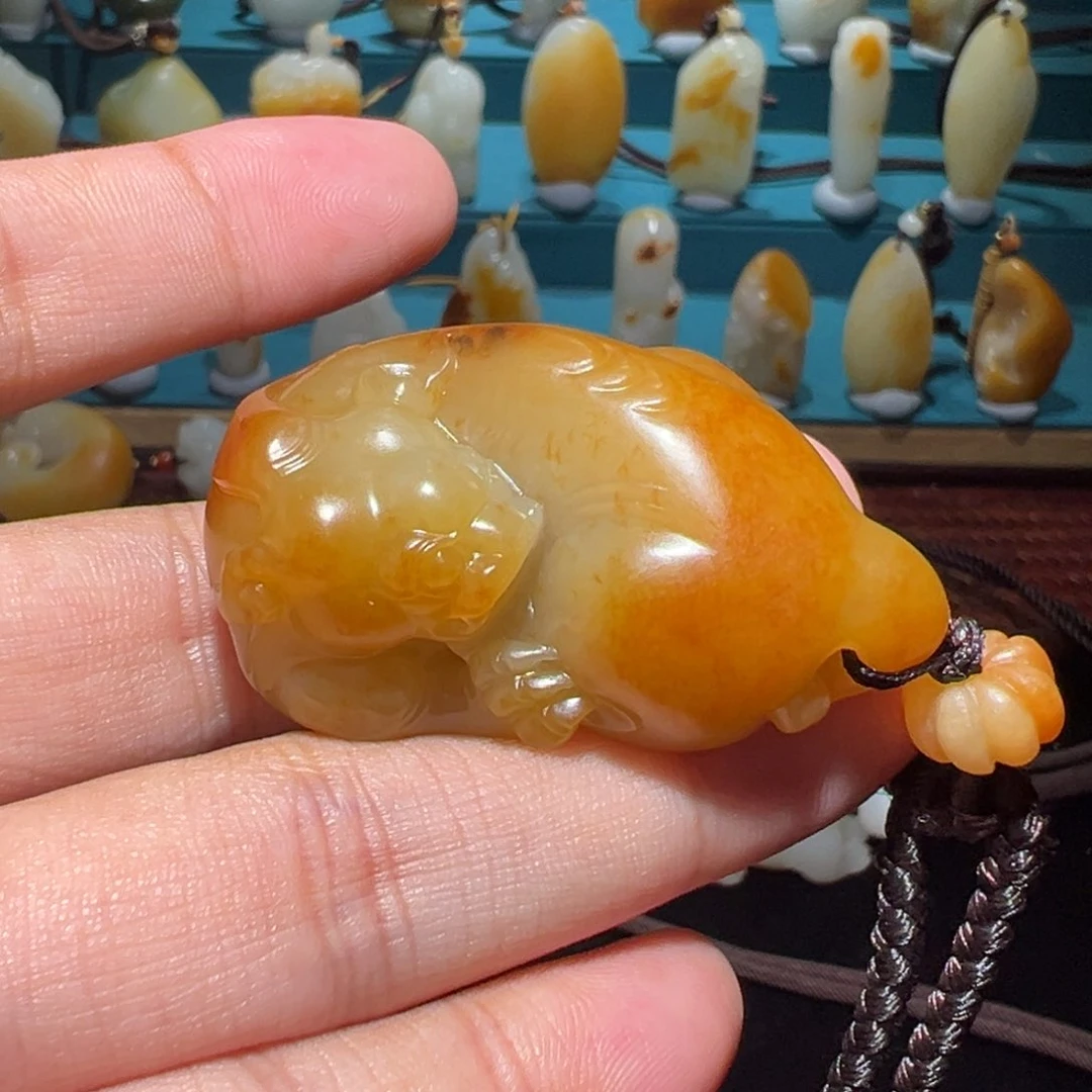 颈饰未镶嵌和田玉（子料）Y****.