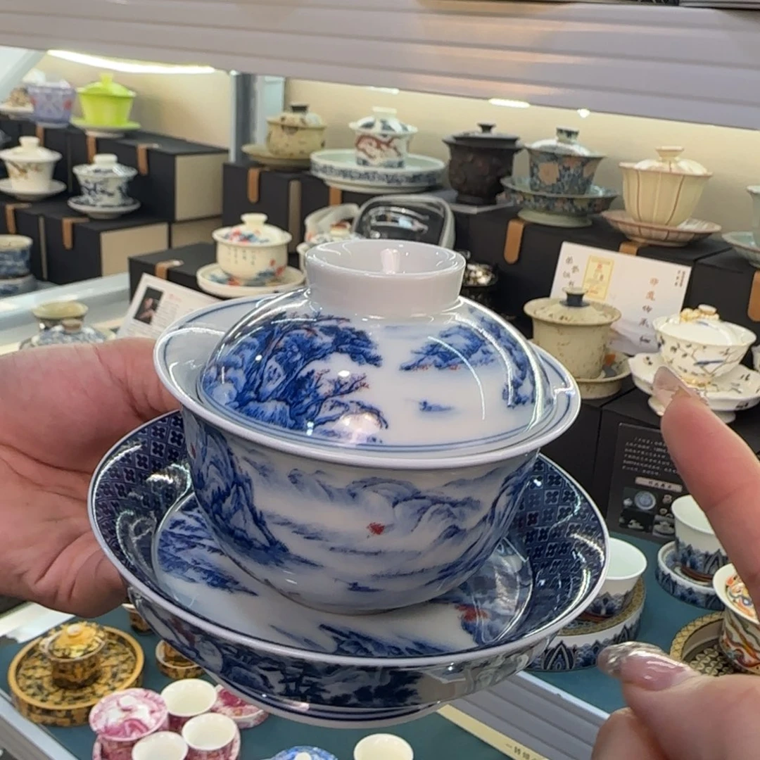 这些盖碗真好看！！！