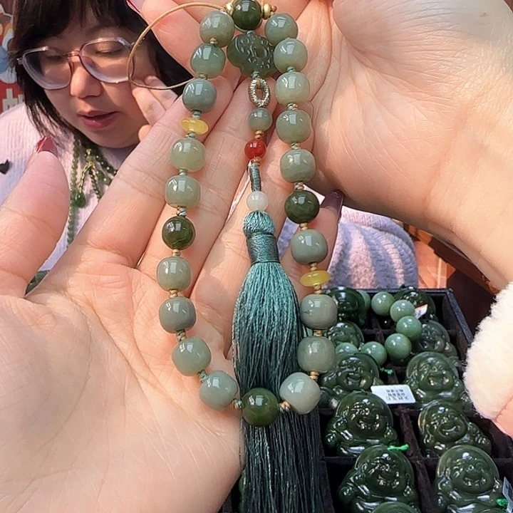 和田玉（碧玉）挂件未镶嵌