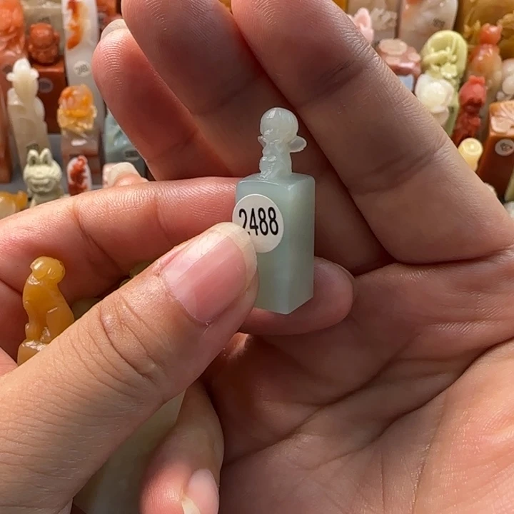 昌化石印石谜*.1厘米包刻字