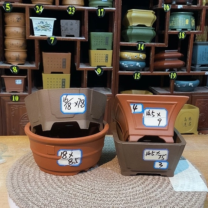 紫砂花盆紫砂花盆