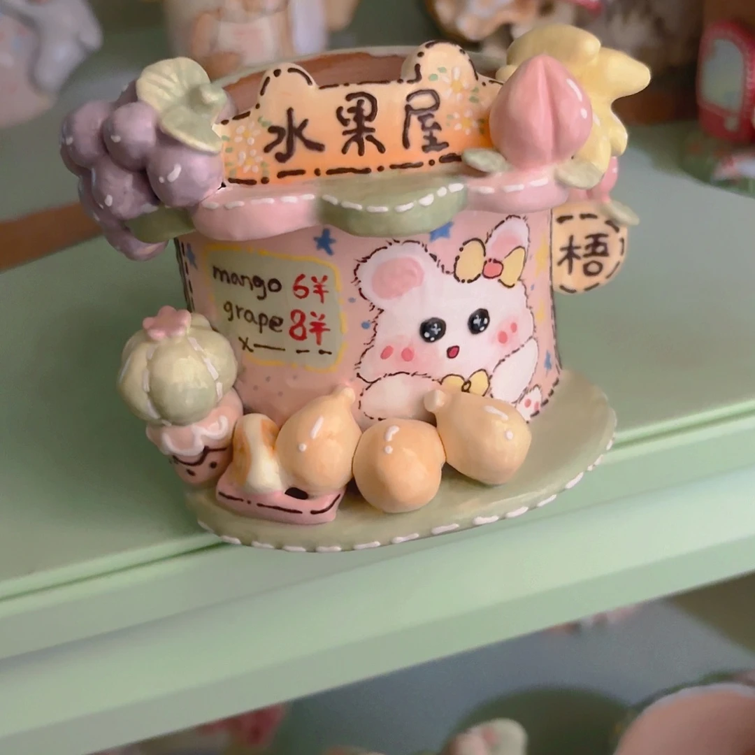 老梧家的手工陶瓷多肉花盆
