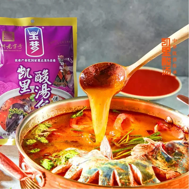 玉梦 凯里酸汤鱼调味料250g/袋