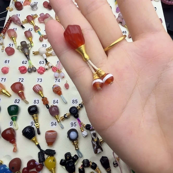 玛瑙/玉髓未镶嵌三通