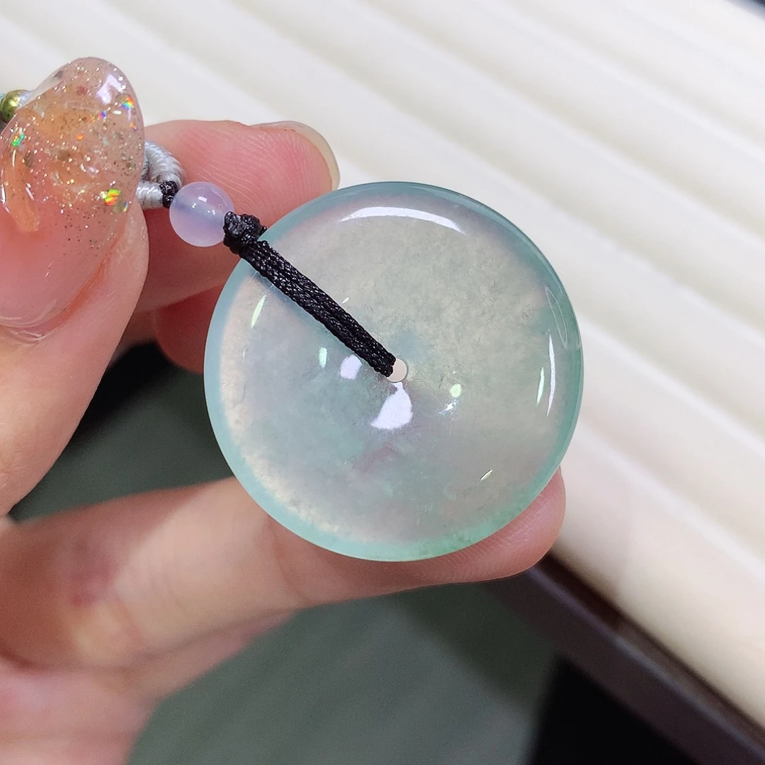 翡翠未镶嵌颈饰27.1-4.6