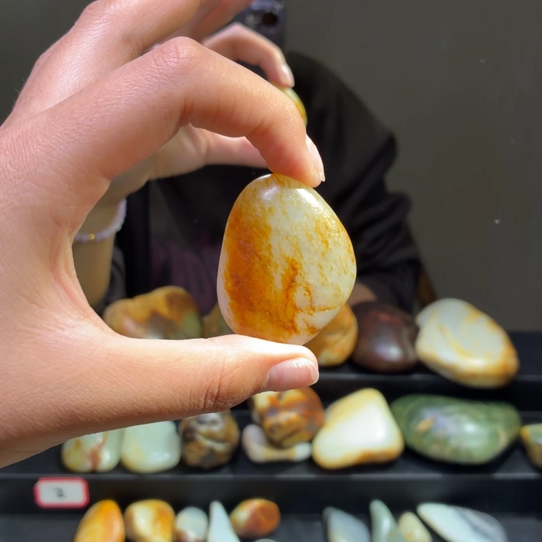 和田玉未镶嵌挂件38.2