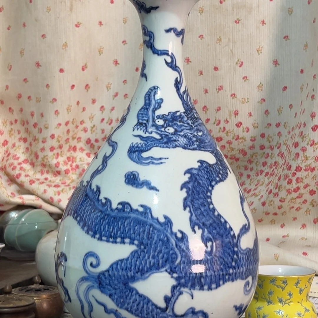 桂***斋青花瓷器的瓷器123456