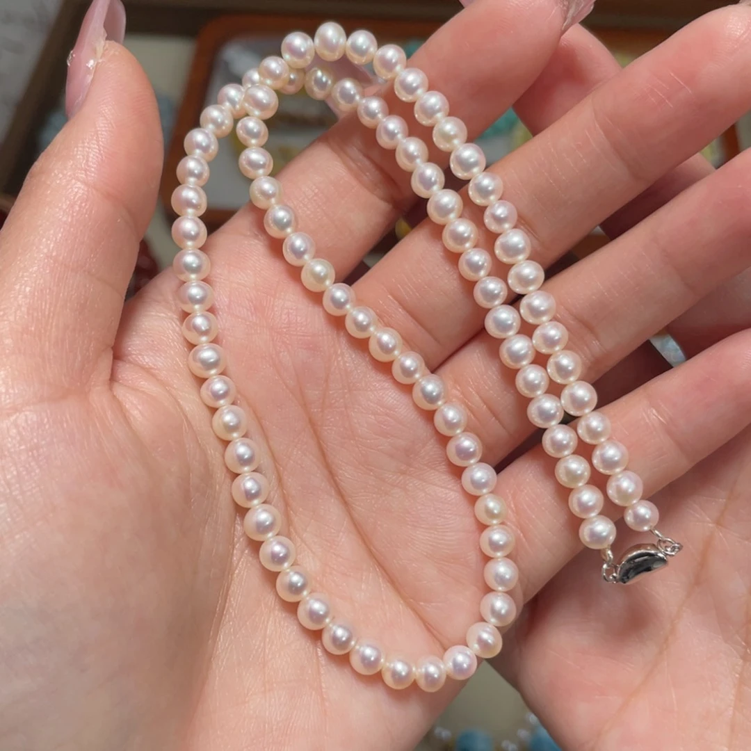 淡水珍珠项链未镶嵌
