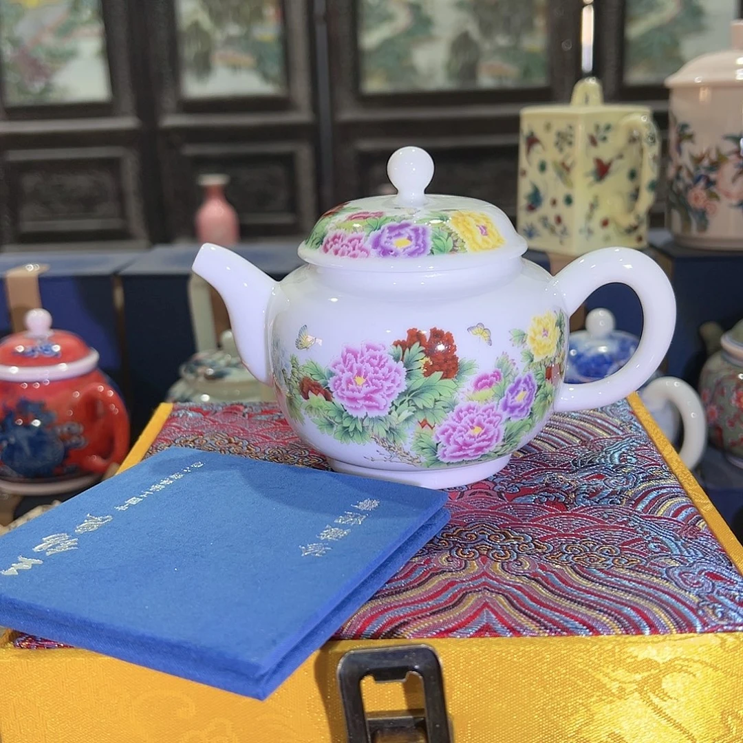 陶摆件景德镇陶瓷壶